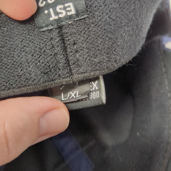 Callaway Est. 1982 Fitted Baseball Cap Blue XL Embroidered Vented Holes 6 Panel - Picture 9 of 10